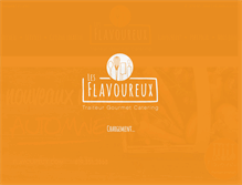 Tablet Screenshot of flavoureux.com